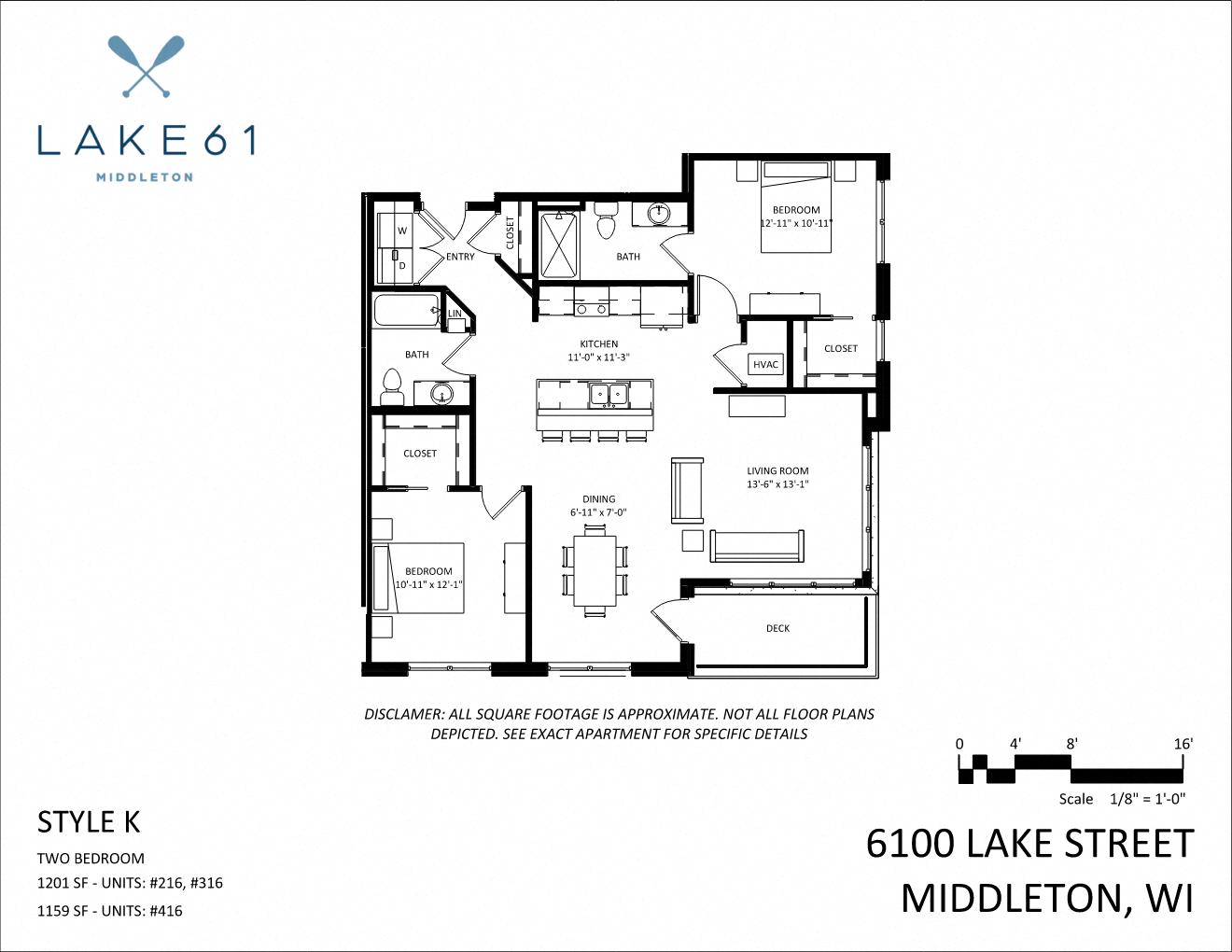 6100 Lake Street 1-3 Beds Apartment, PetFriendly for Rent - Photo Gallery 47